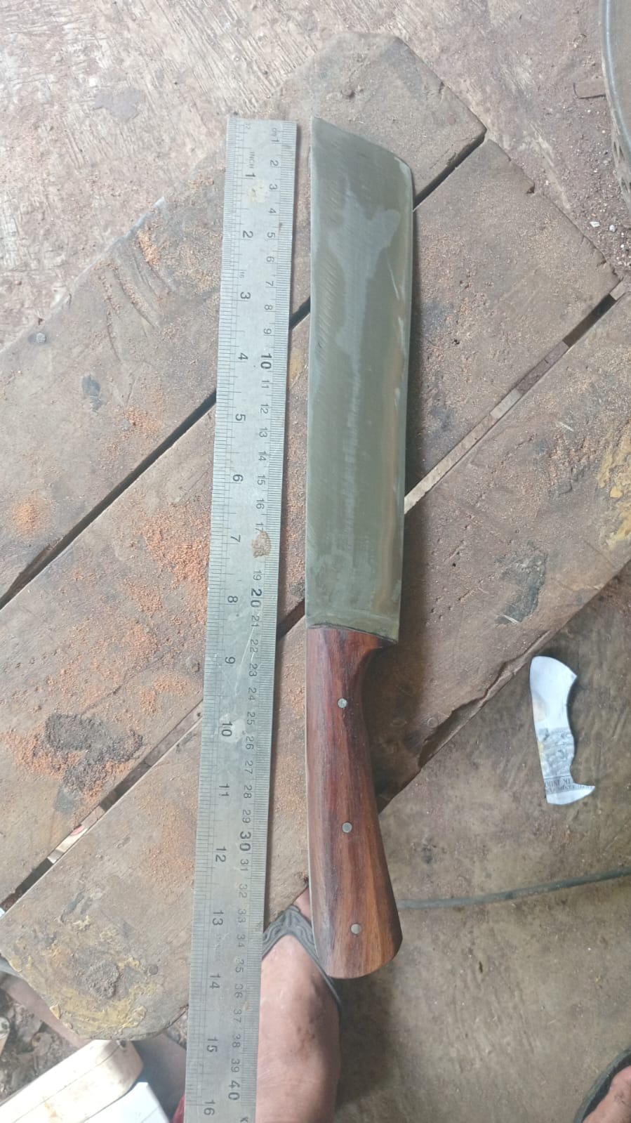 Golok Tebas Baja Karbon Tinggi – Tajam, Tangguh, dan Siap Kerja Keras!